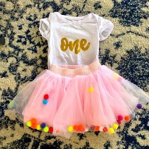 Girl’s 1st Birthday Outfit - Amazon